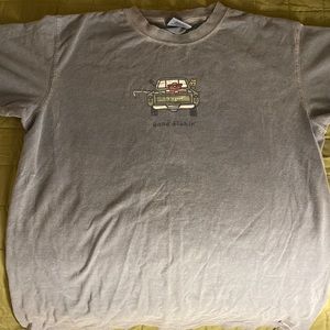 Life is Good Tshirt. Gone fishin’